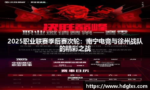 2025职业联赛季后赛次轮：南宁电竞与徐州战队的精彩之战