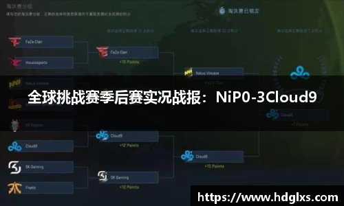 全球挑战赛季后赛实况战报：NiP0-3Cloud9